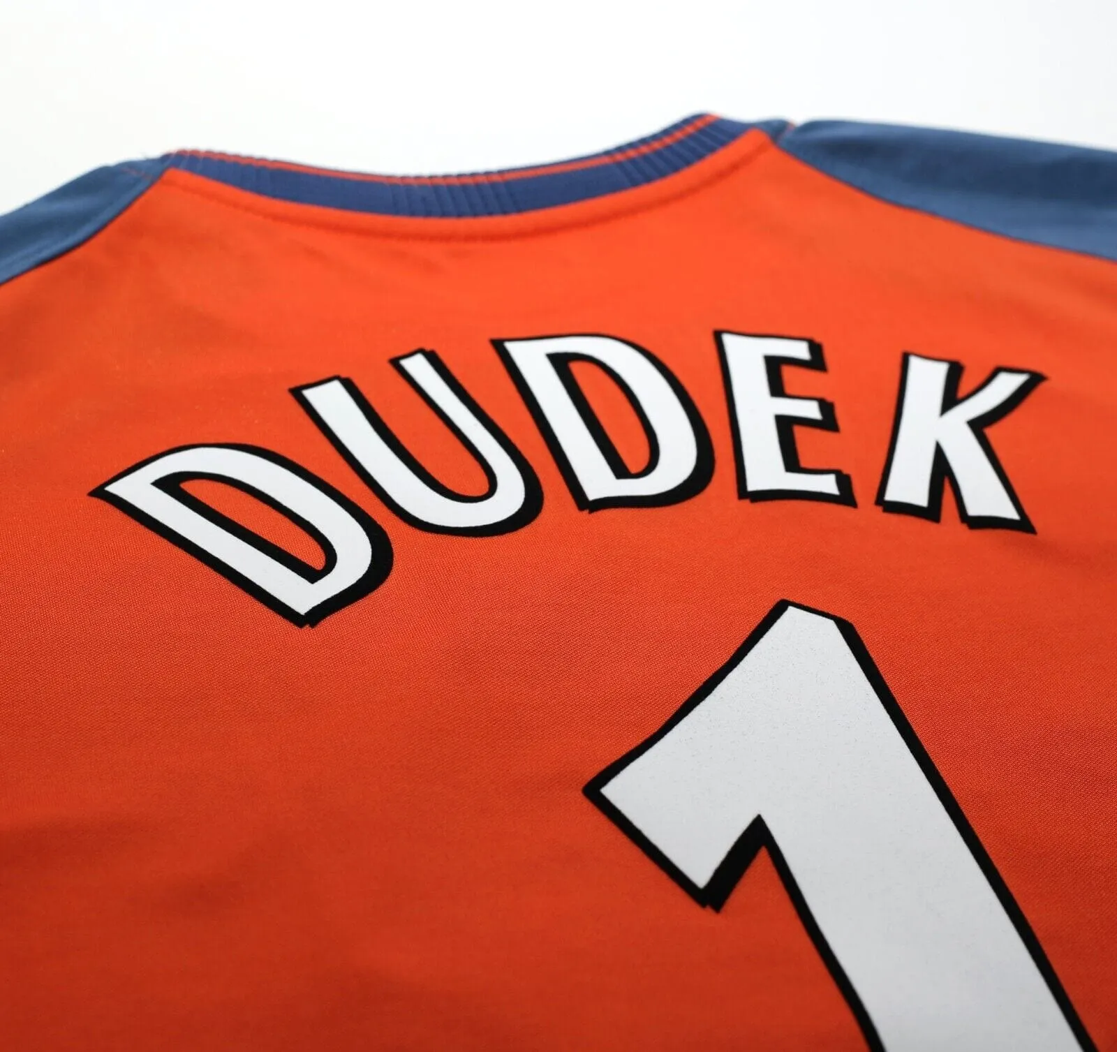 2003/04 Dudek #1 Liverpool Vintage Reebok GK Football Shirt (XXL)