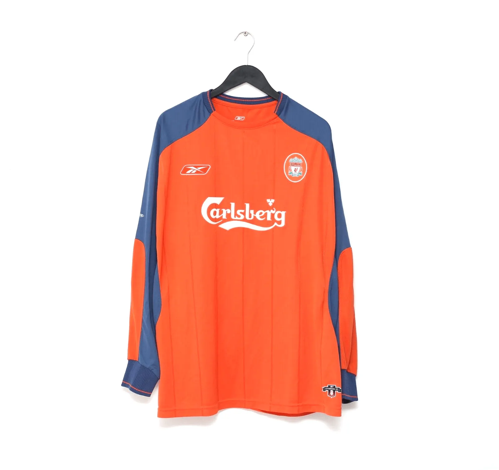 2003/04 Dudek #1 Liverpool Vintage Reebok GK Football Shirt (XXL)
