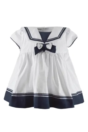 20092-Nautical Sailor Baby Girl Dress