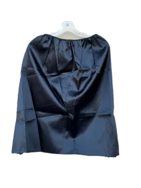 25" Taffeta Cape Black