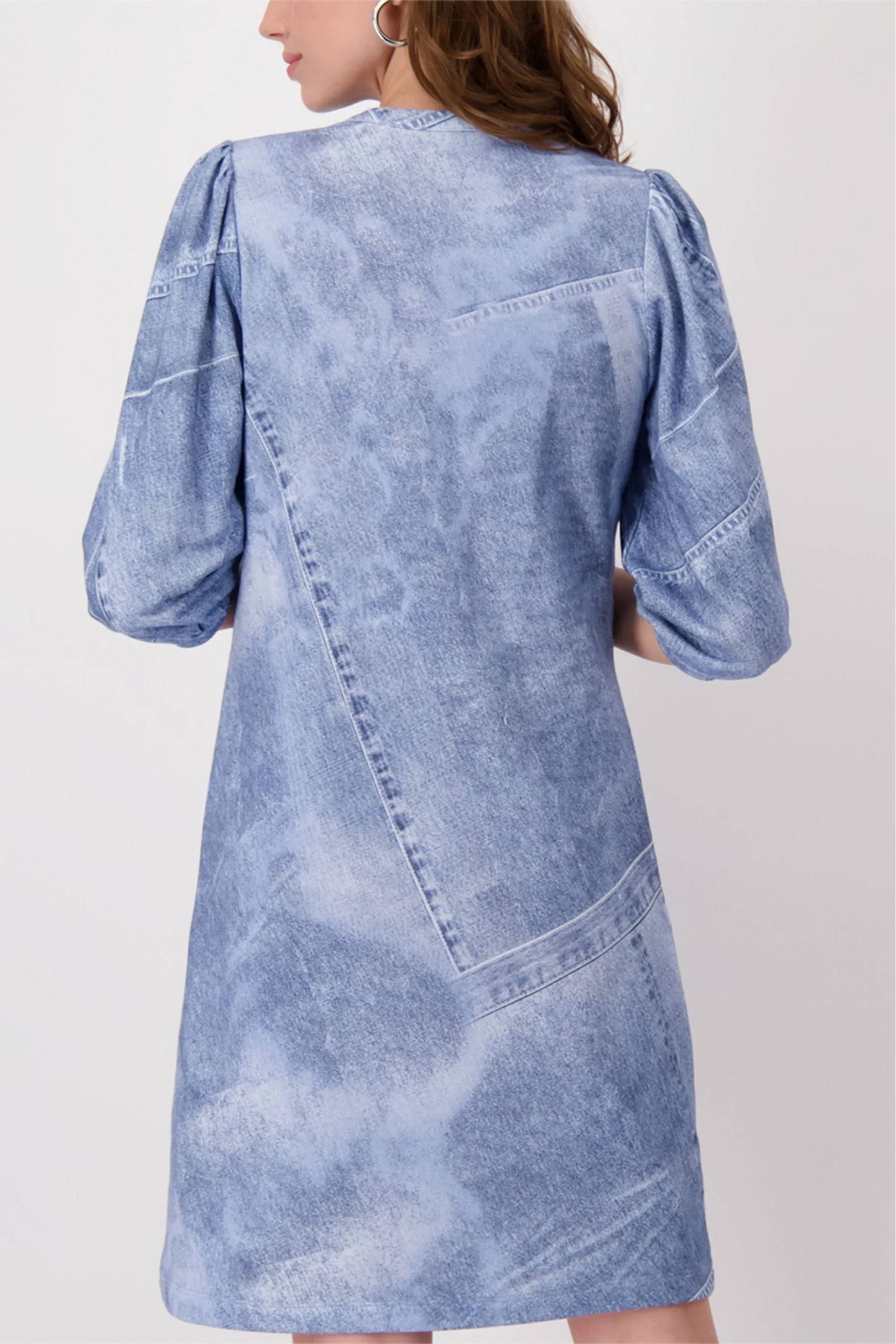 3/4 SLV DRESS - 408369MNR