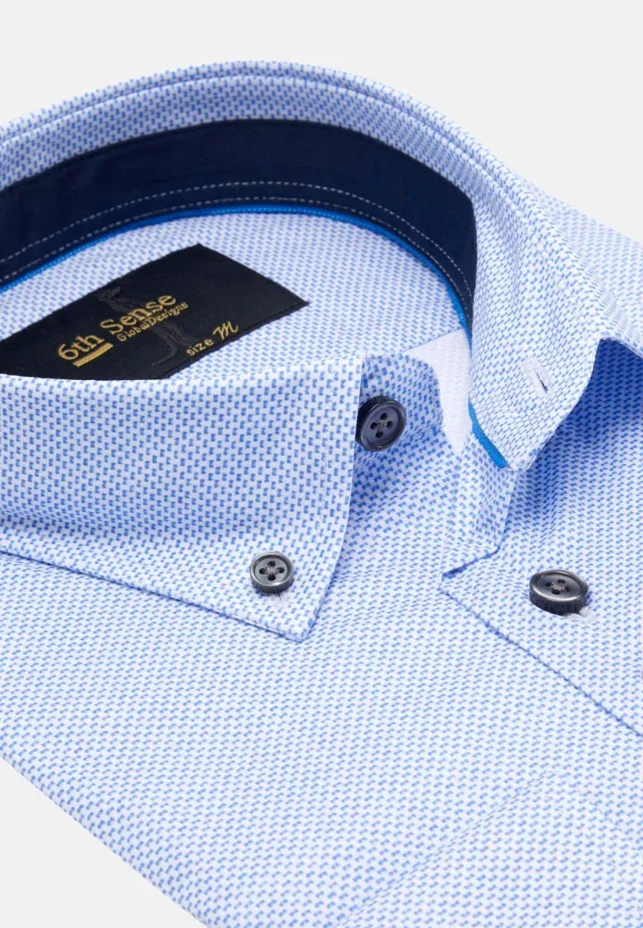 6th Sense Long Sleeve Shirt - O#15-Blue