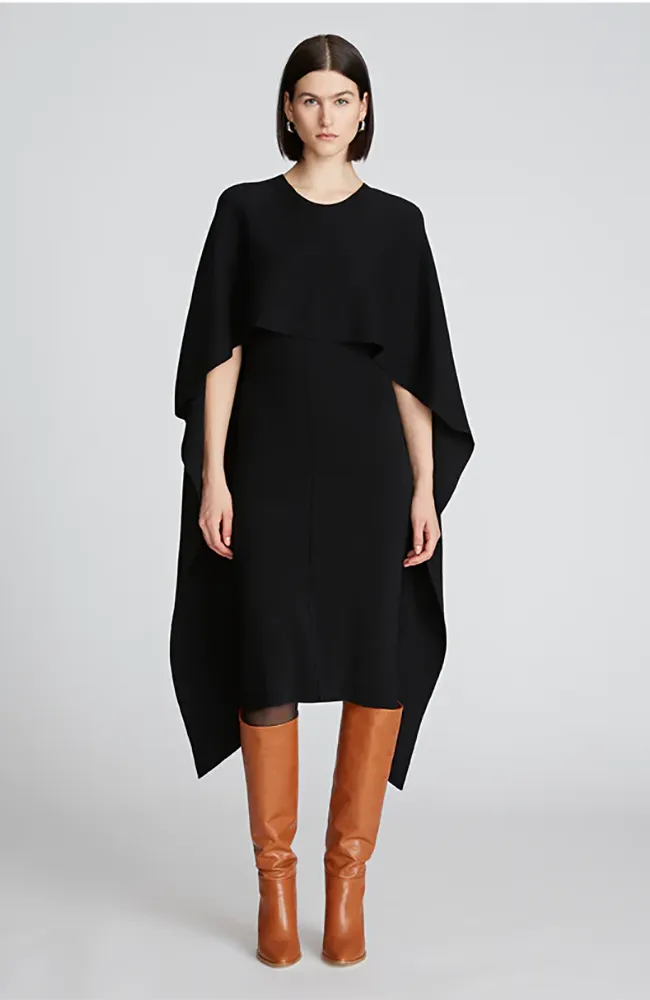 Amal Dress in Merino Wool