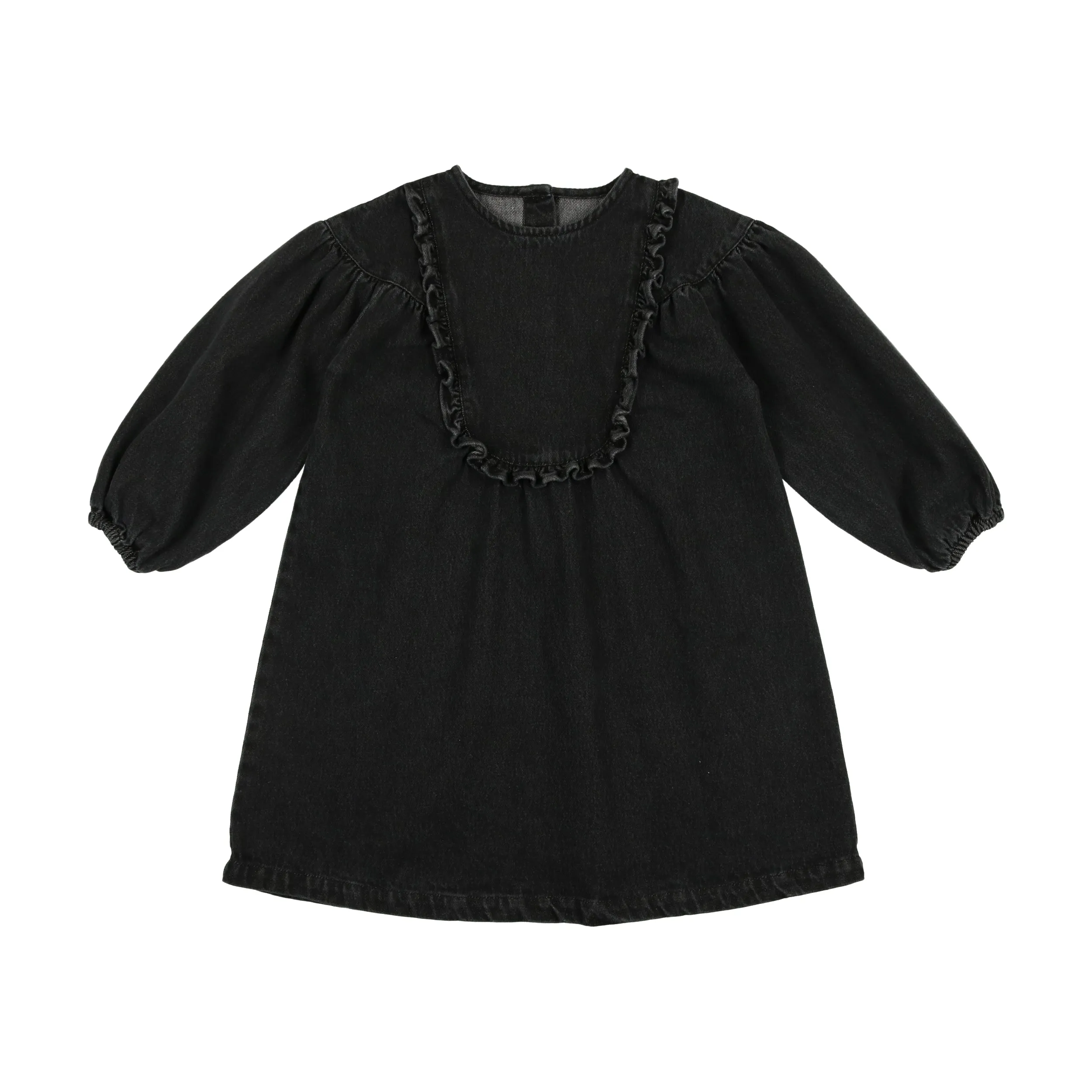 Analogie Black Denim Dress