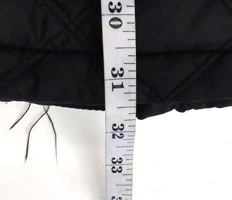 Andrew Marc New York Women's Black Quilted Coat