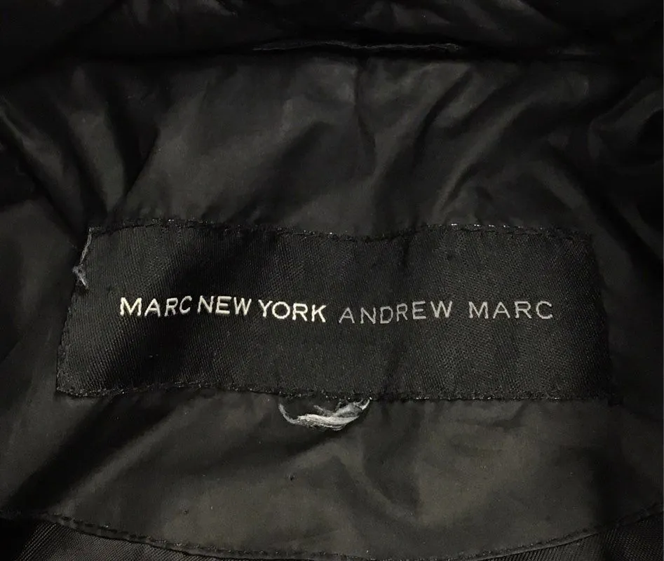 Andrew Marc New York Women's Black Quilted Coat