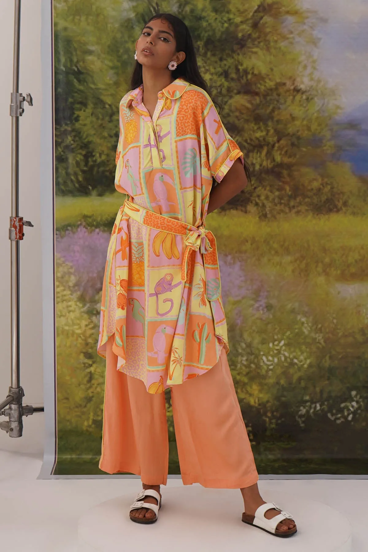 Animal Printed Tunic & Pants