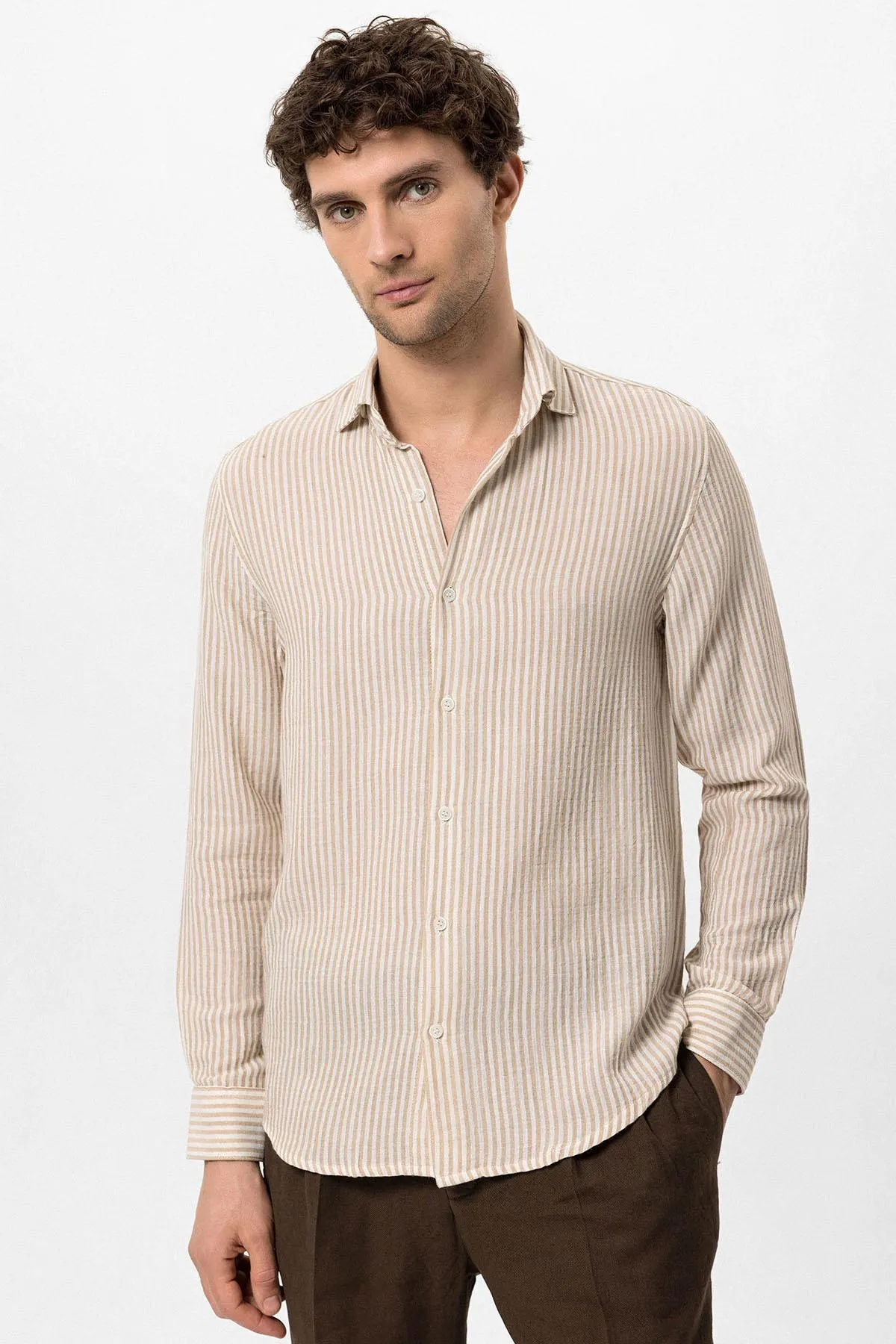 ANT Striped Men's Shirt - Tracy