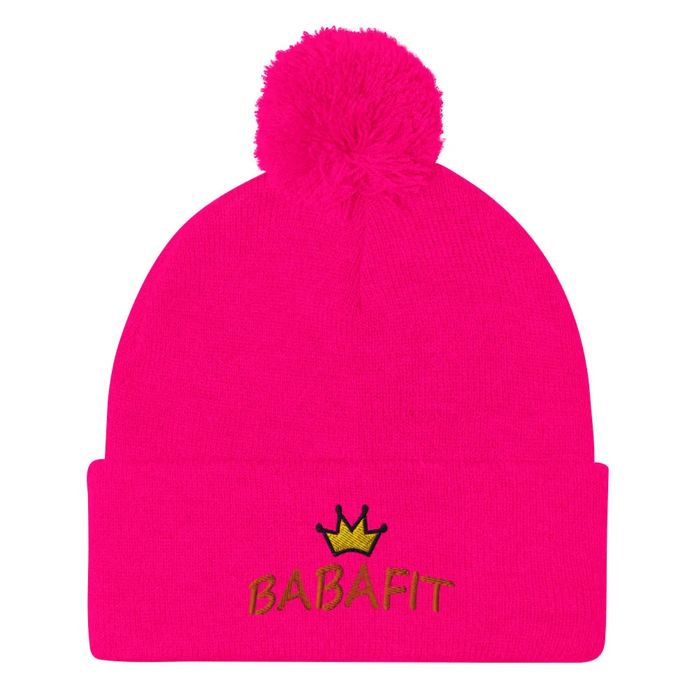 BabaFit Pom-Pom Beanie