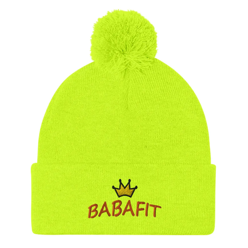 BabaFit Pom-Pom Beanie