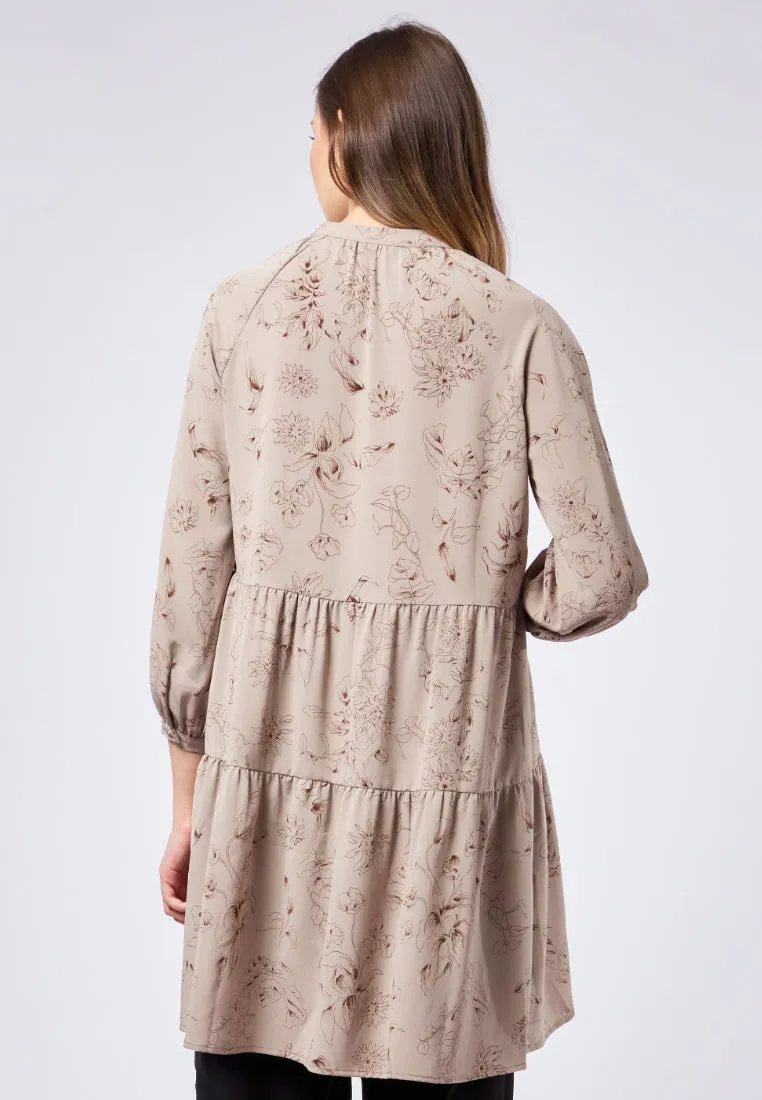 Babydoll Printed Tunic