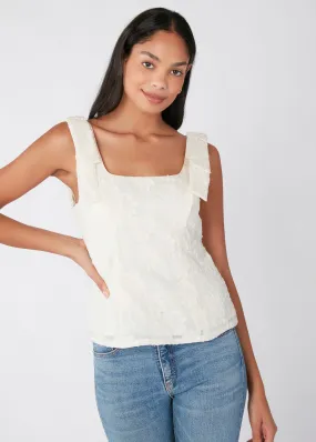 Bea Peplum Top Daisy