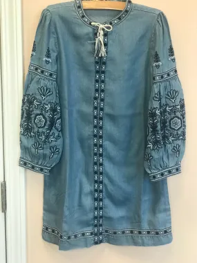 Blu & Blue Girls Denim Salma Dress