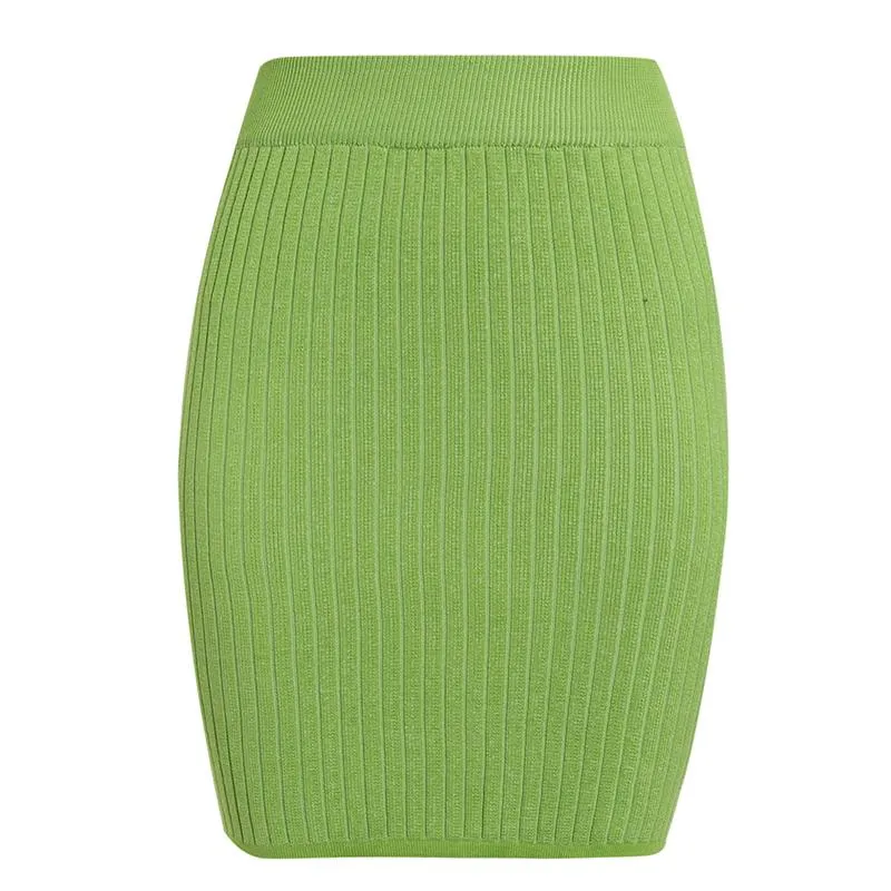 Boho High Waist Body-Conscious Pencil Skirt