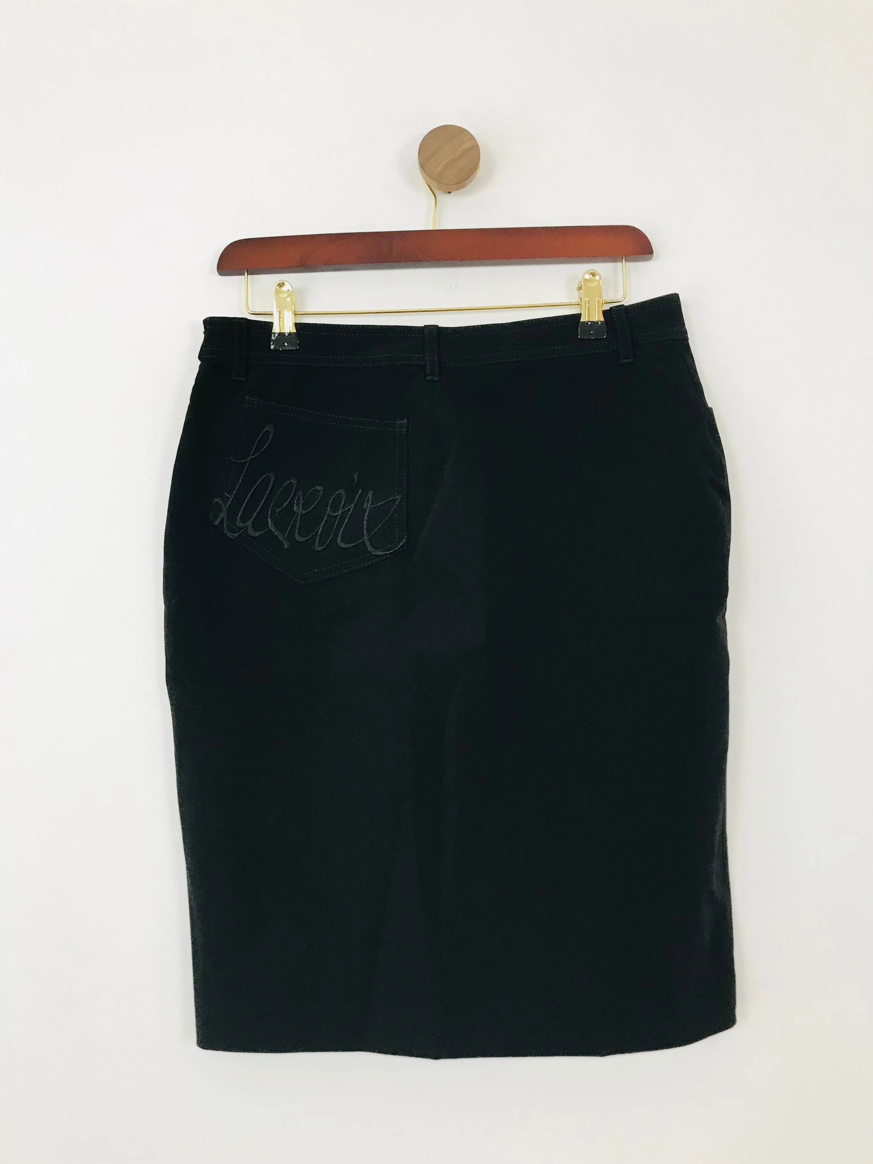 Christian Lacroix Women's Pencil Skirt | 40 UK12 | Black