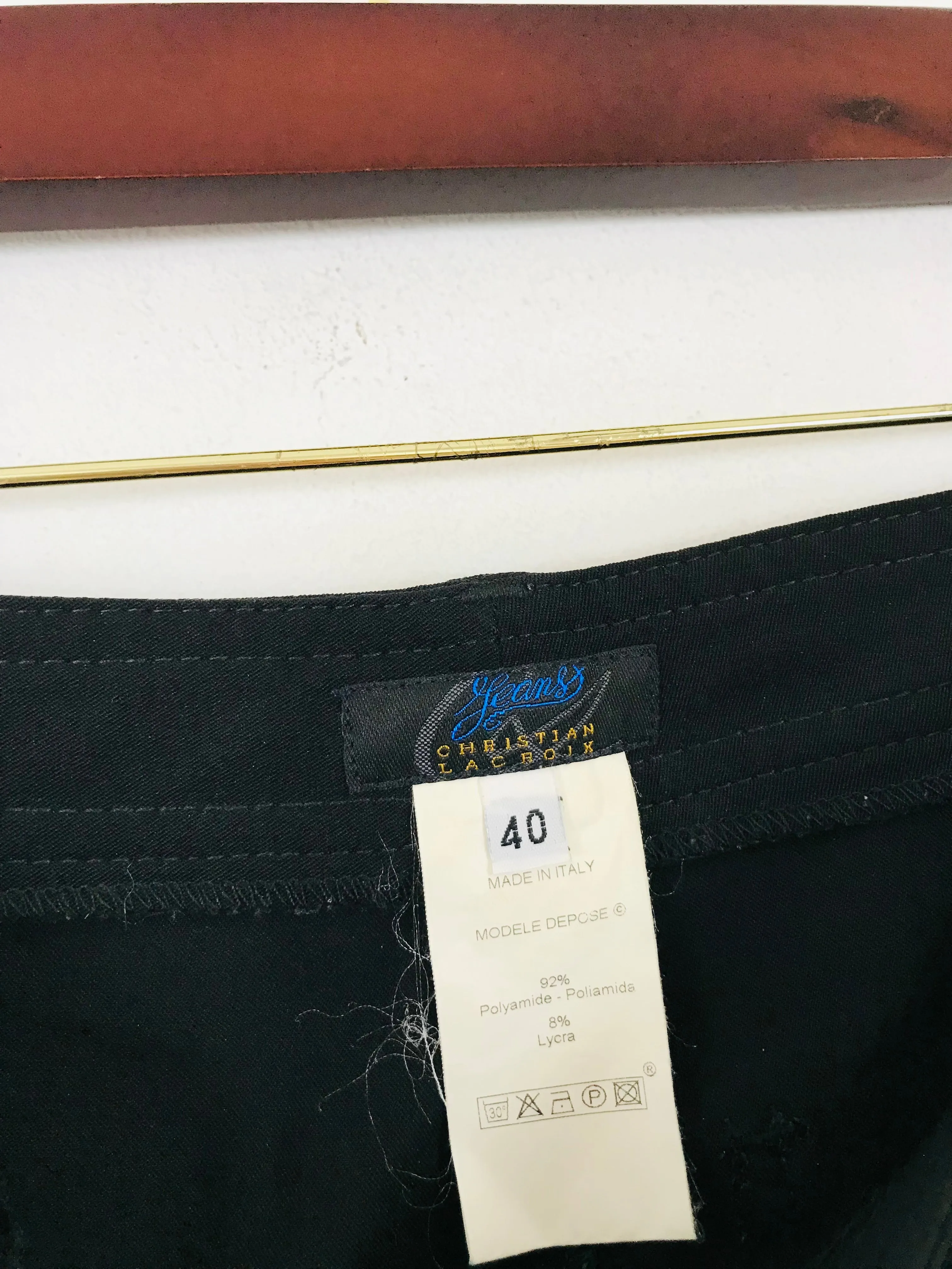 Christian Lacroix Women's Pencil Skirt | 40 UK12 | Black