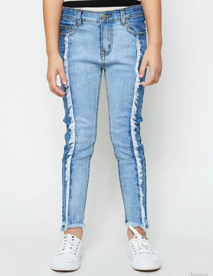 Color Block Jeans