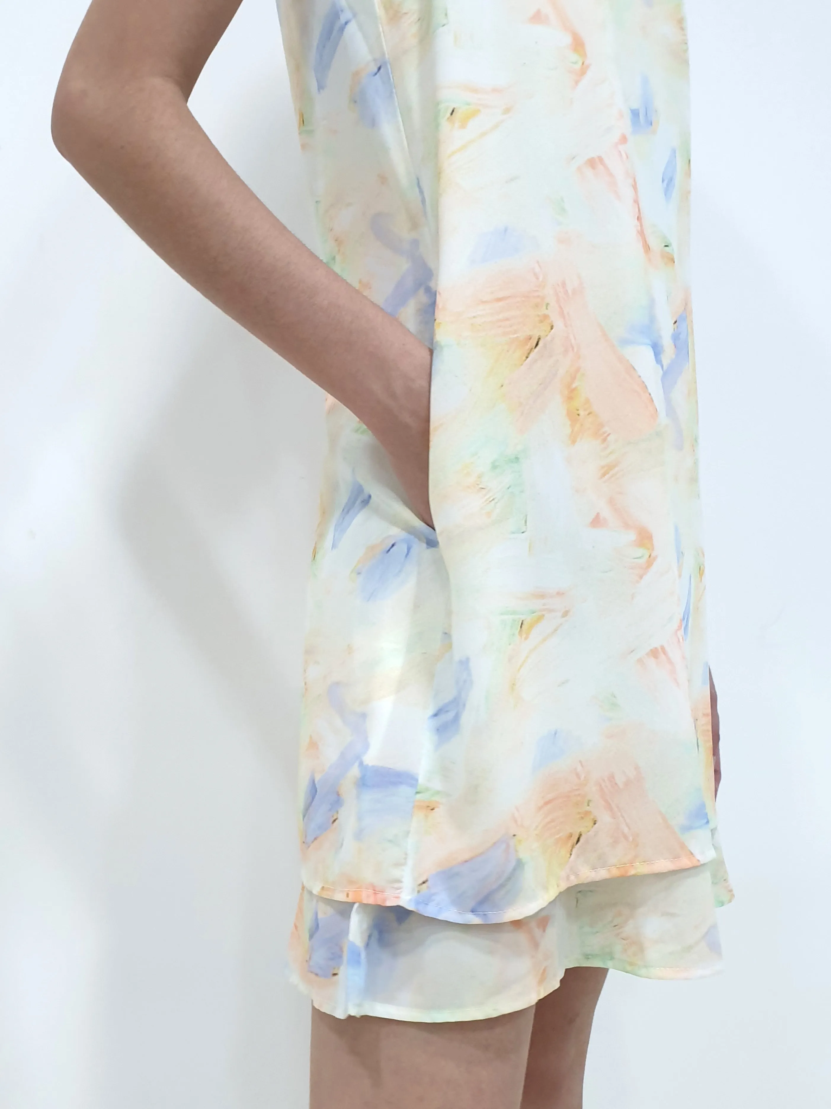 Colourpop Shift Dress - Yellow (Non-returnable)