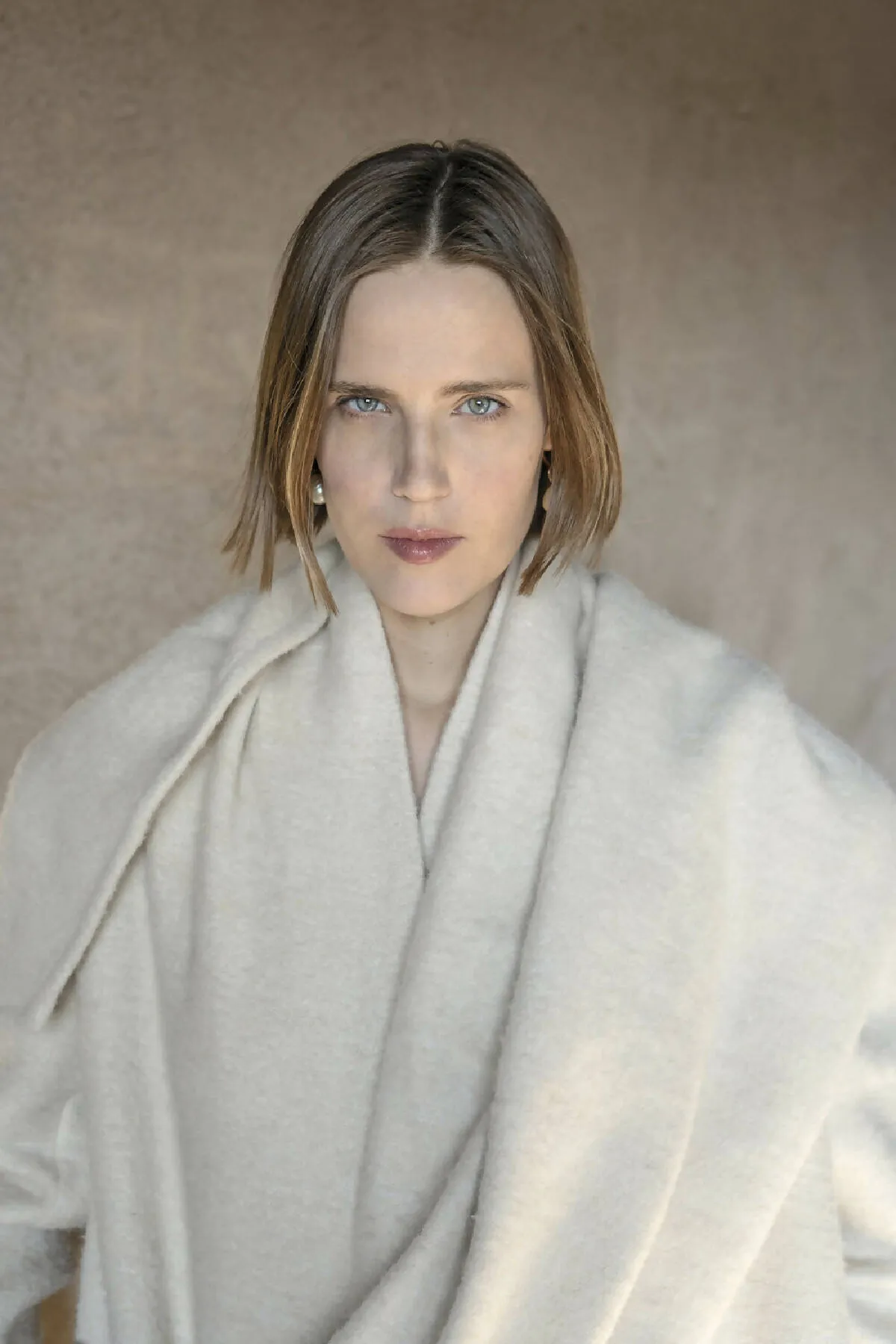 DANUSHKA HEMP WOOL COAT