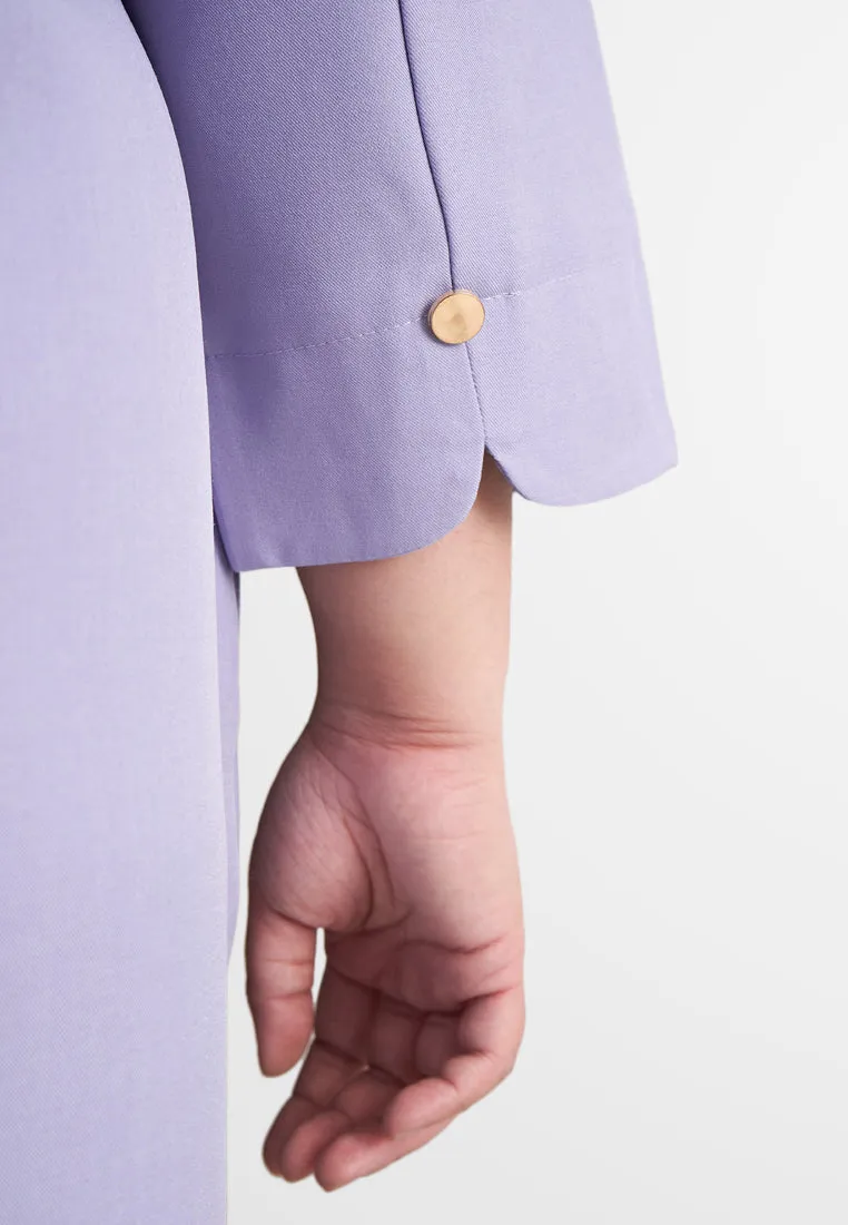 Daria Elegant Quarter Sleeve Shift Dress