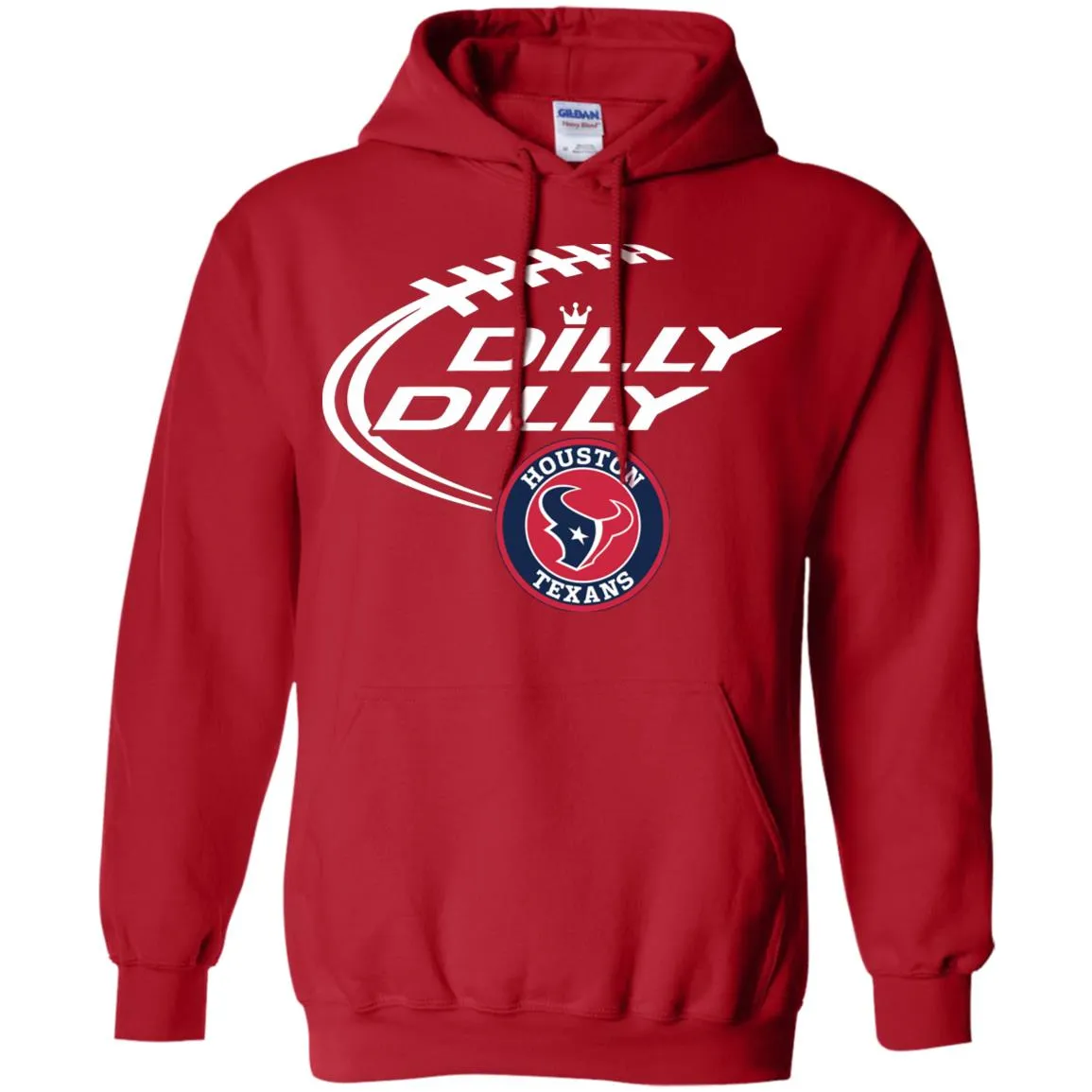 Dilly Dilly Houston Texans Nfl Football Men Pullover Hoodie