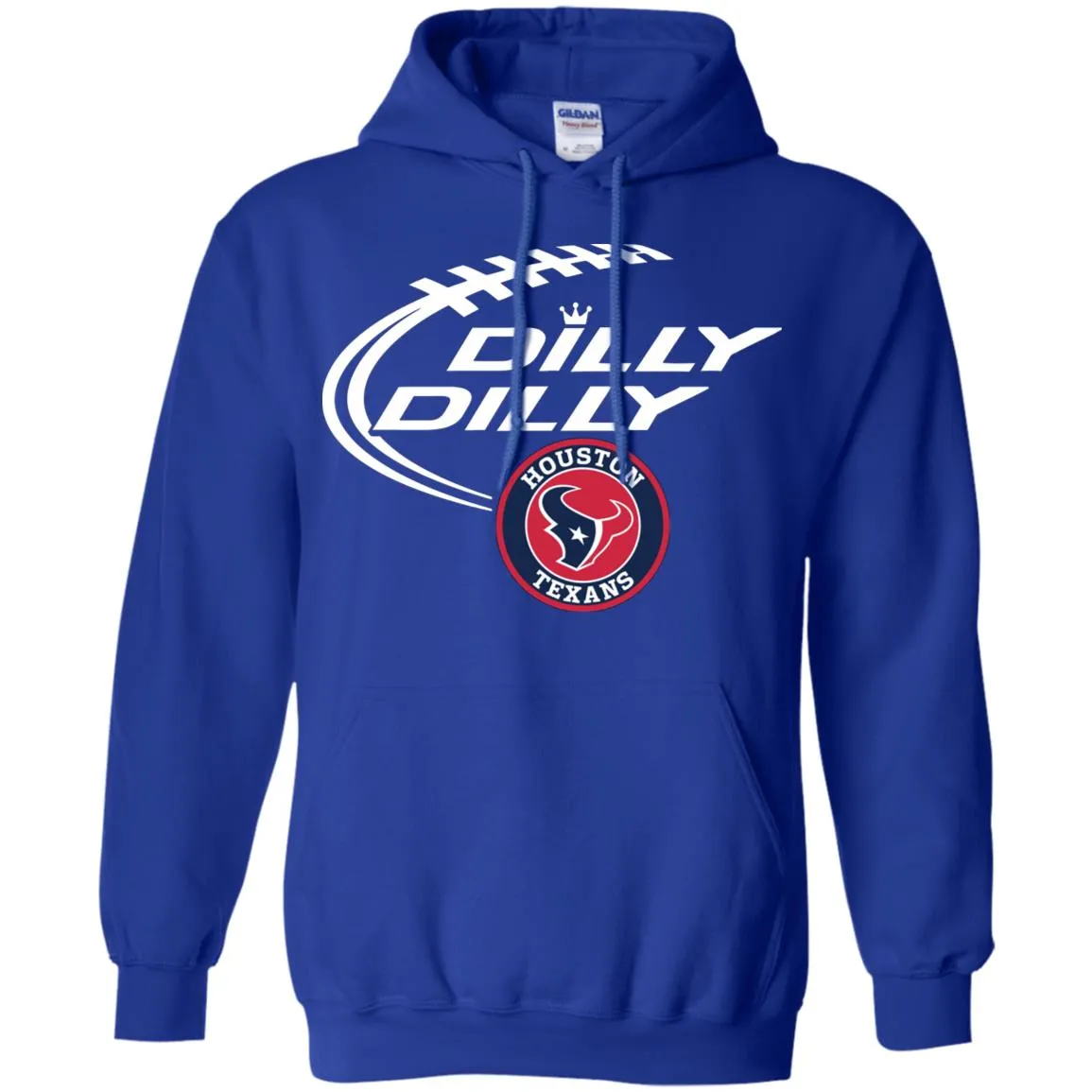 Dilly Dilly Houston Texans Nfl Football Men Pullover Hoodie