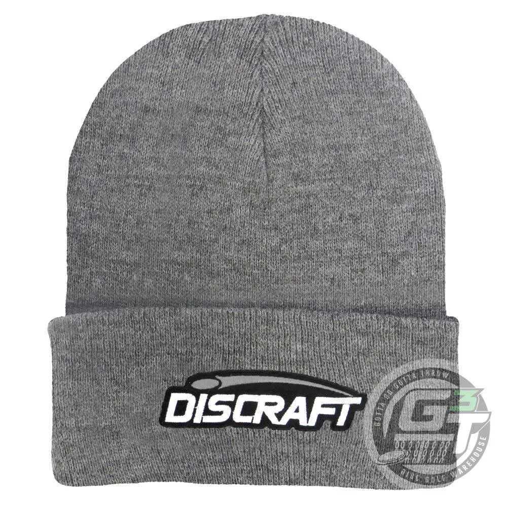 Discraft Logo Knit Cuffed Beanie Winter Disc Golf Hat