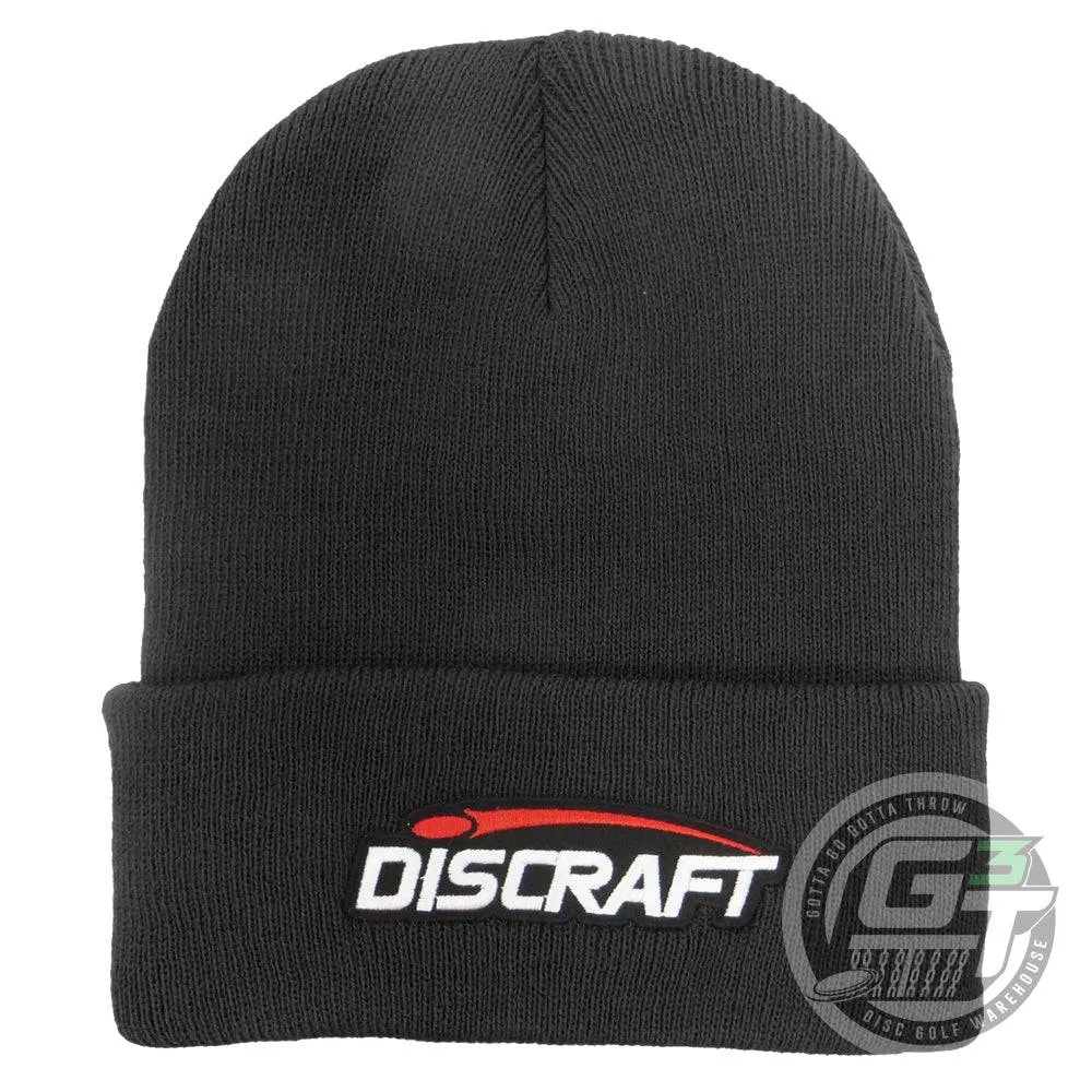 Discraft Logo Knit Cuffed Beanie Winter Disc Golf Hat