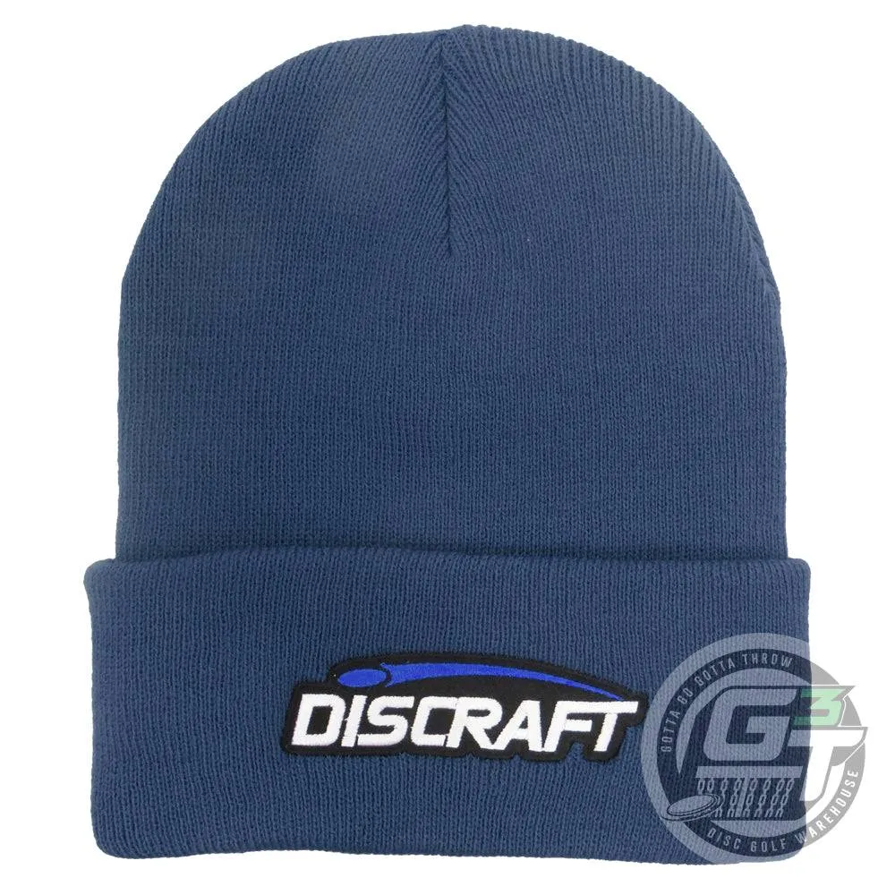 Discraft Logo Knit Cuffed Beanie Winter Disc Golf Hat