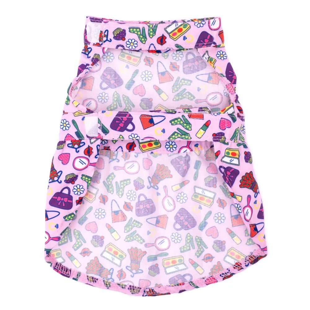 Dog Dress - Fashionista Purple Dress