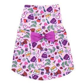 Dog Dress - Fashionista Purple Dress
