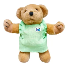 Doll's Green Jujupes Linen  Dress