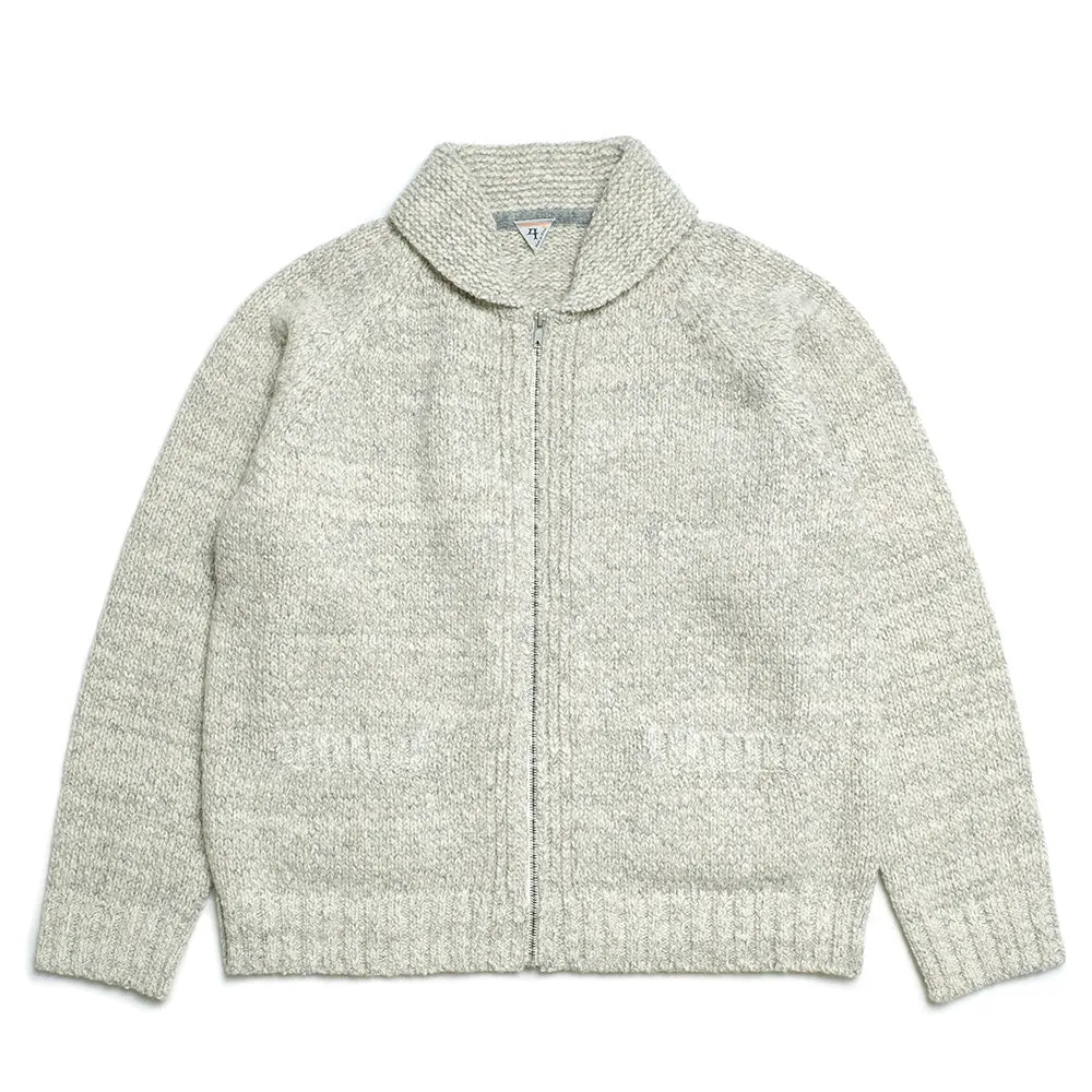 FilMelange - SHAYNE - Shetland slub knit - Cowichan Sweater - 2321018