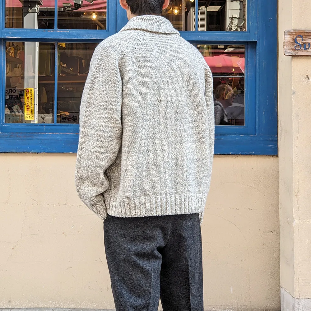 FilMelange - SHAYNE - Shetland slub knit - Cowichan Sweater - 2321018