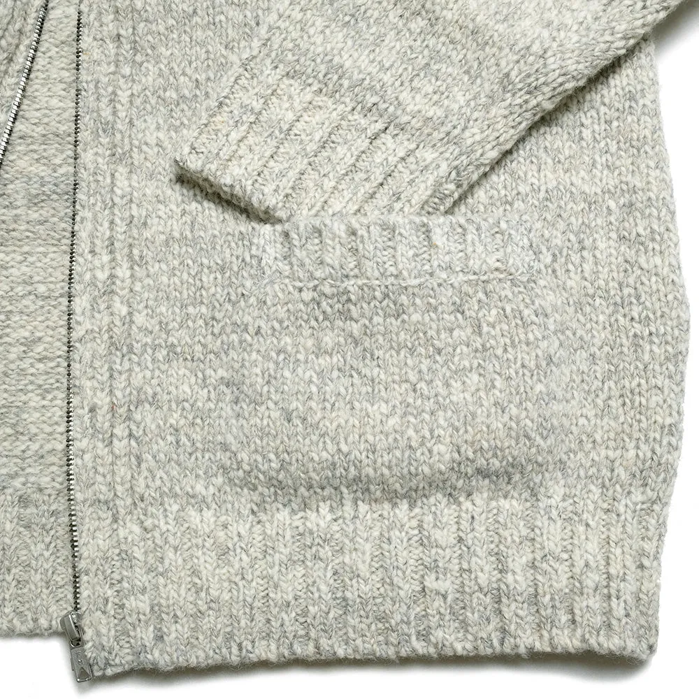 FilMelange - SHAYNE - Shetland slub knit - Cowichan Sweater - 2321018