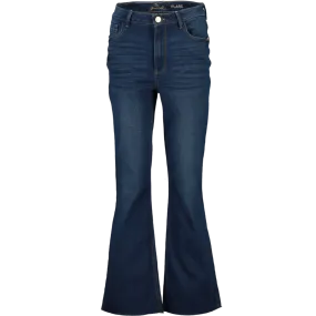Flare Crop Denim Jeans