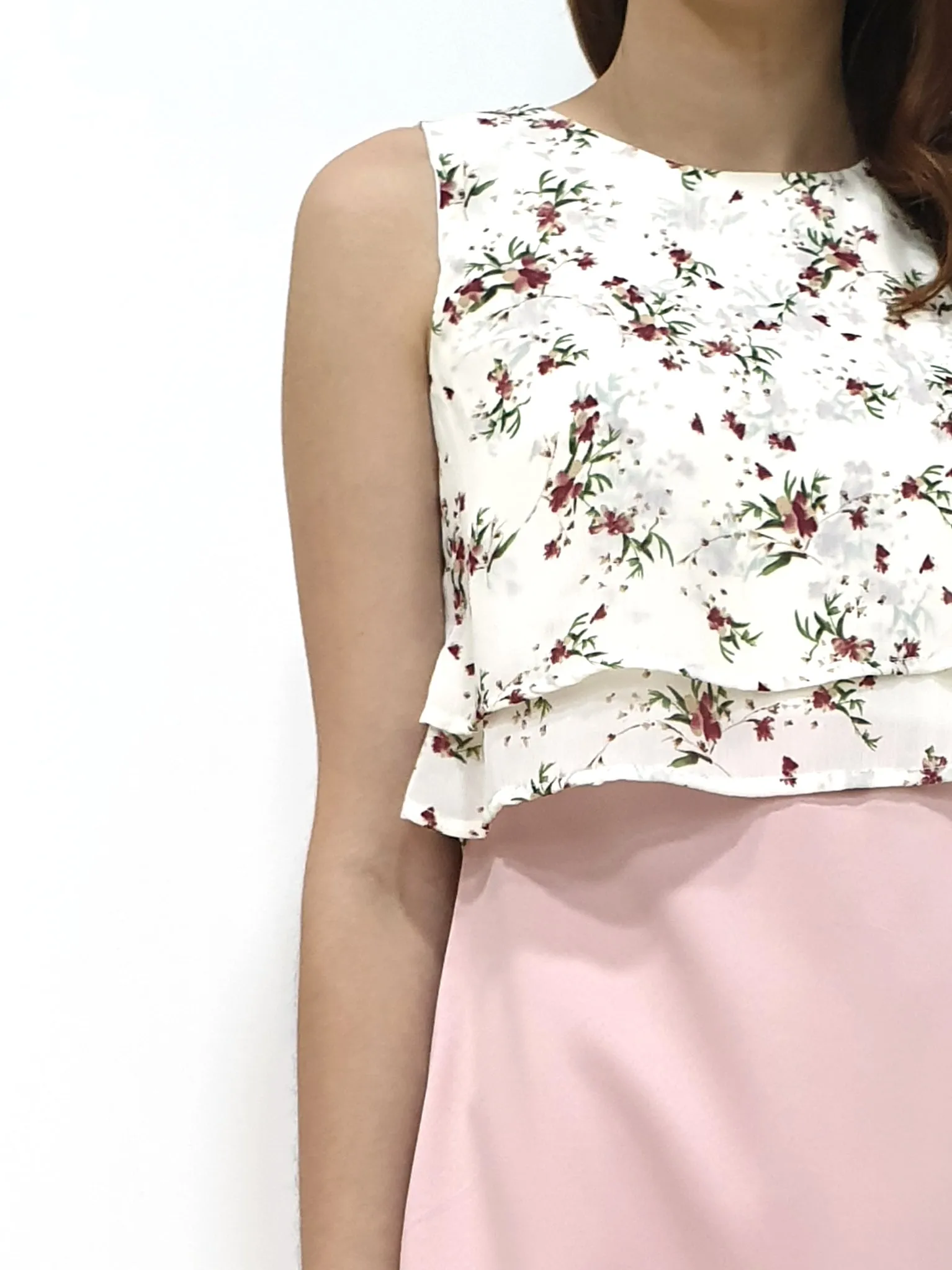 Floral Top Dress (Non-returnable)