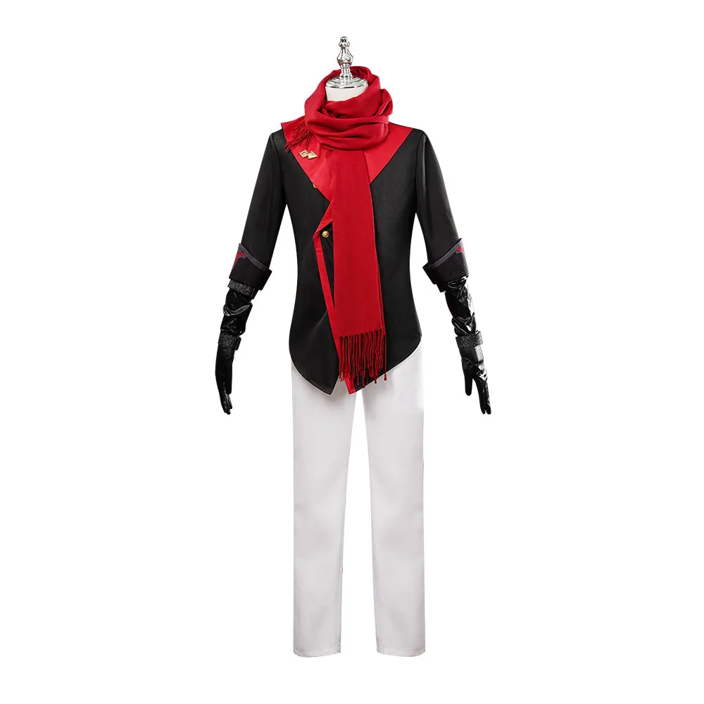 Gvavaya Game Cosplay Genshin Impact Fatui Harbinger Tartaglia Cosplay Costume Fatui Tartaglia Cosplay