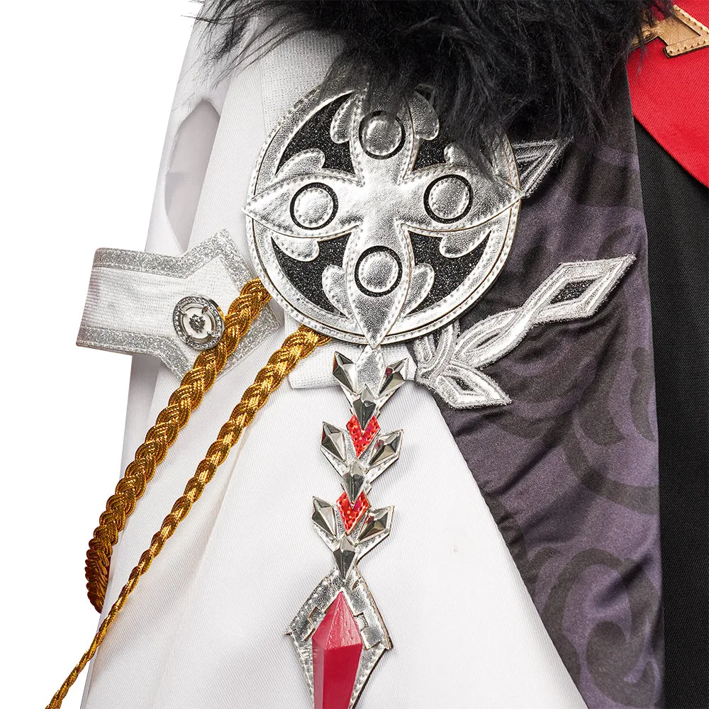 Gvavaya Game Cosplay Genshin Impact Fatui Harbinger Tartaglia Cosplay Costume Fatui Tartaglia Cosplay