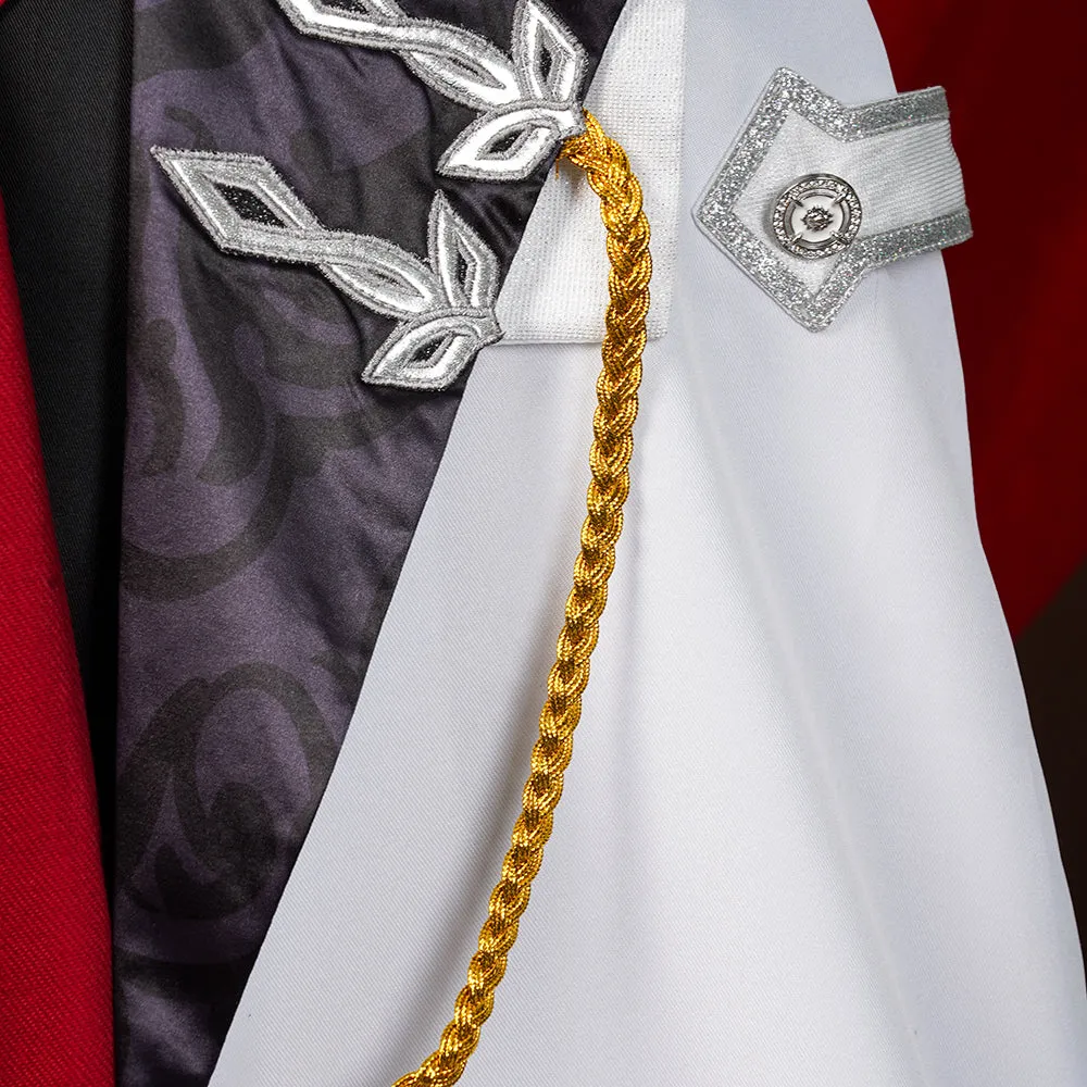 Gvavaya Game Cosplay Genshin Impact Fatui Harbinger Tartaglia Cosplay Costume Fatui Tartaglia Cosplay