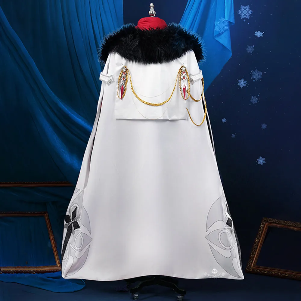 Gvavaya Game Cosplay Genshin Impact Fatui Harbinger Tartaglia Cosplay Costume Fatui Tartaglia Cosplay