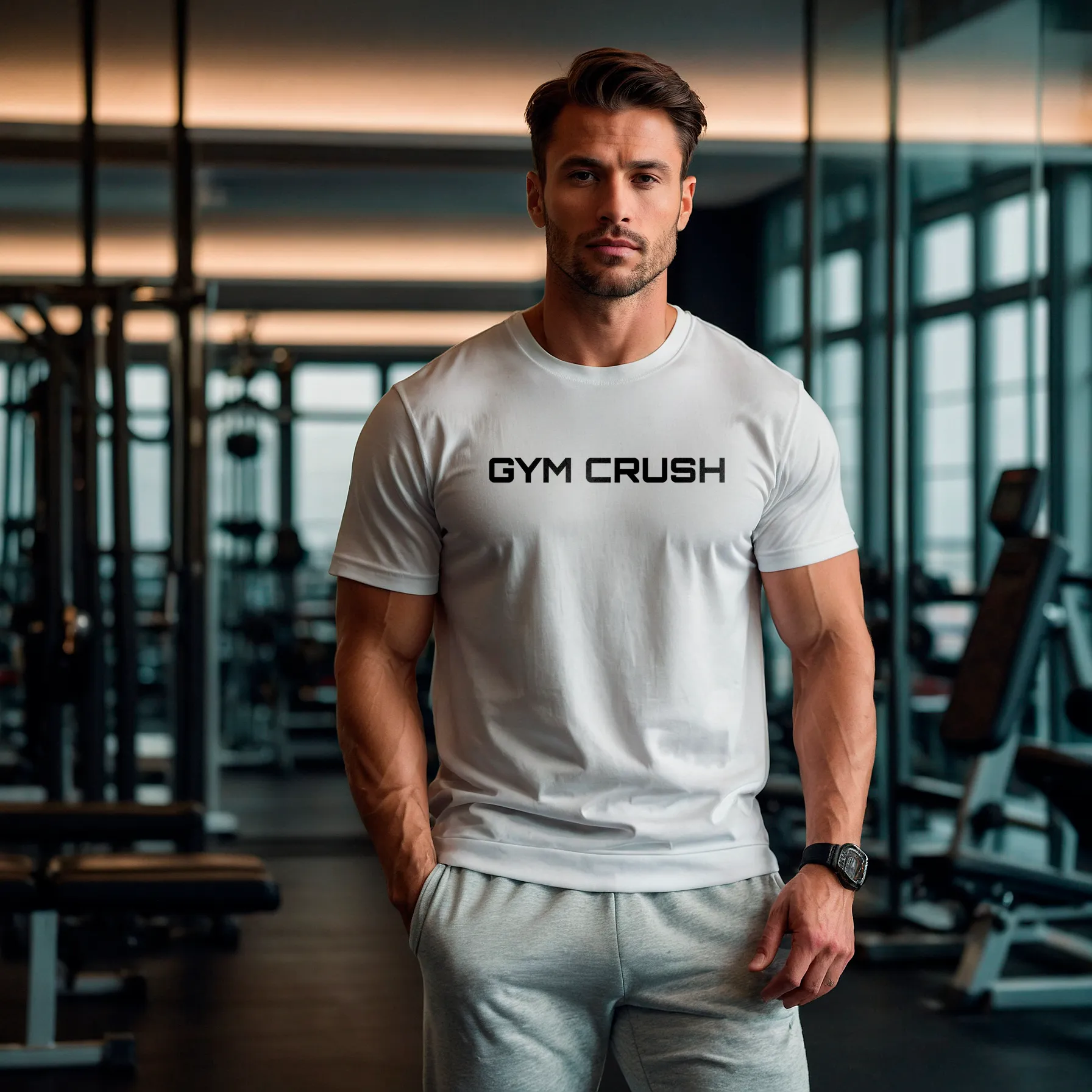 Gym Crush Unisex Crewneck T-shirt