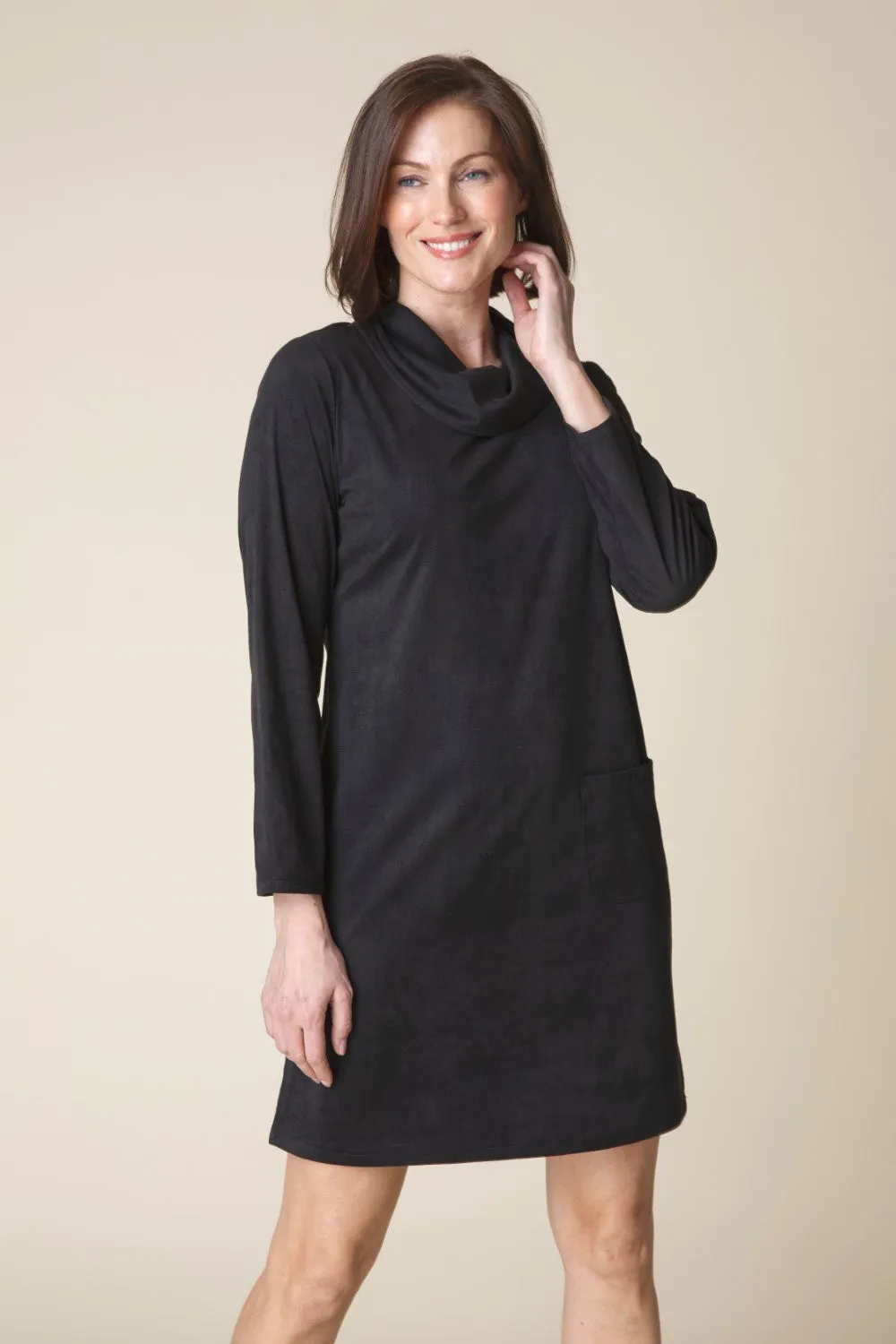 Habitat Stretch Faux Suede Easy Pocket Dress