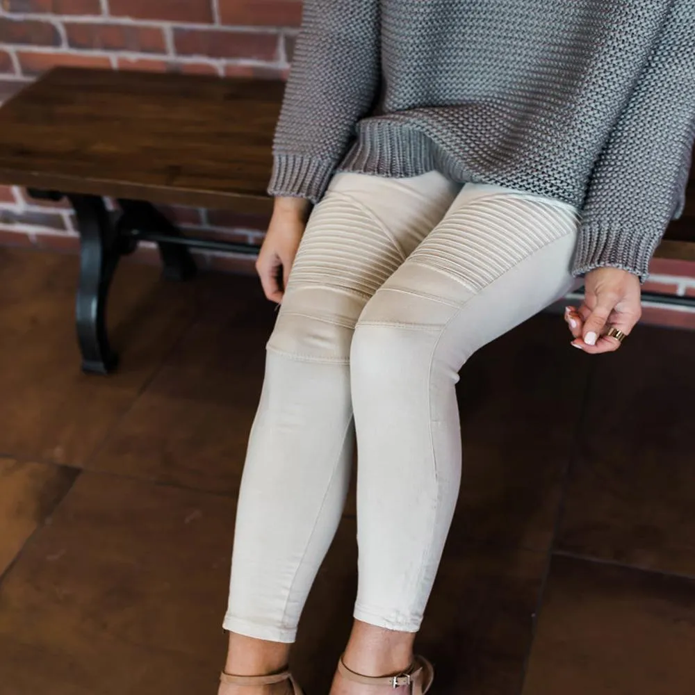 High Waist Bodycon Skinny Ankle Length Denim Pants