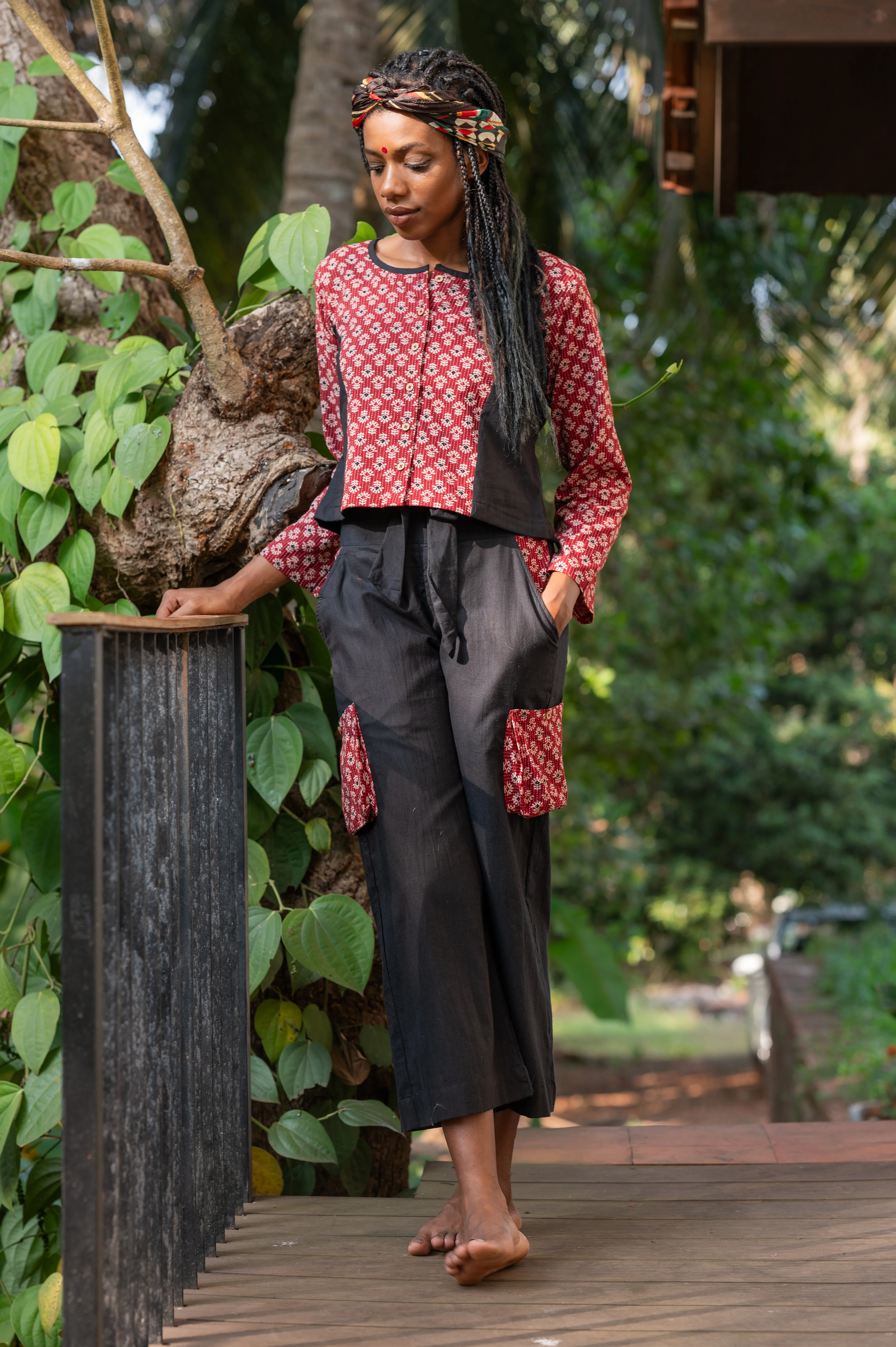 High-waist Cargo Pants : AASTEY