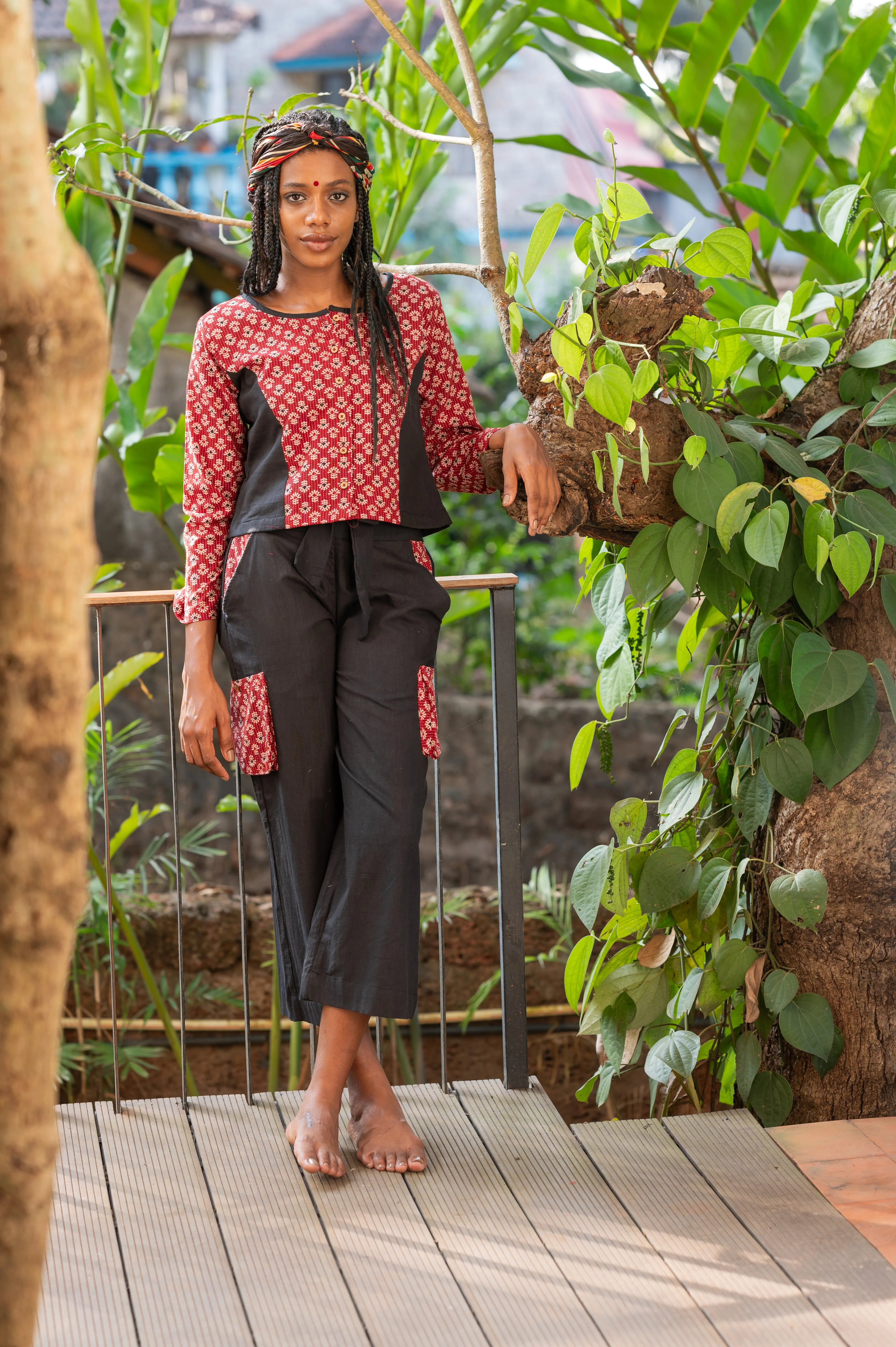 High-waist Cargo Pants : AASTEY