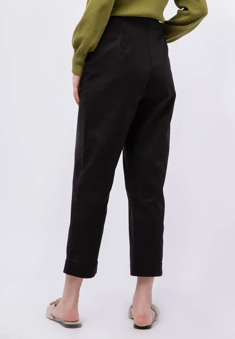 High Waist Tapered Pants
