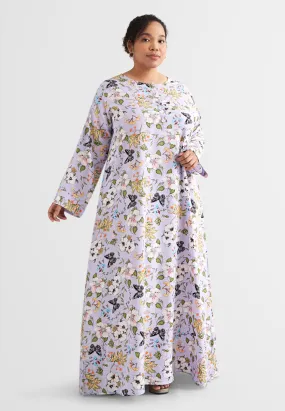 Jaira Raya4All Jubah Dress - Purple