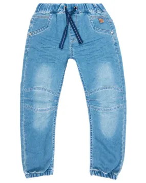 Jeans Bratt Niño Denim celeste Black and Blue