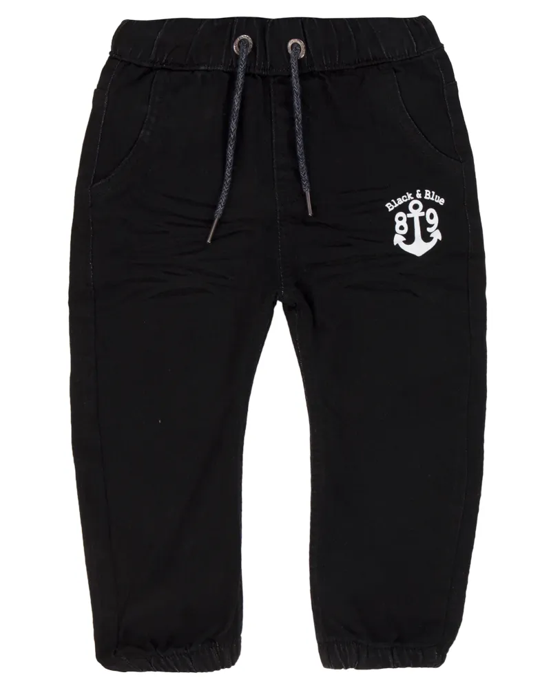 Jeans Jesus Niño Denim negro Black and Blue